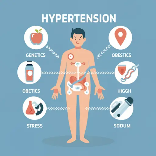 La Hipertensión Arterial: Anatomía de un asesino silencioso Infografía de Hipertensión arterial